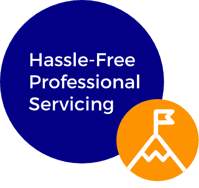 hassle free servicing