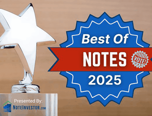 Note Servicing Center Nominated for Best of Notes 2025